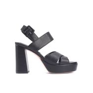 Nine West Camme 4FX Siyah Kadın Topuklu Sandalet