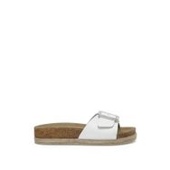 Nine West Desna 3FX Beyaz Kadın Terlik