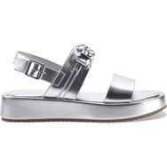 Nine West Dınna 3FX Gümüş Kadın Sandalet