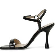 Nine West Falbina 4FX Siyah Topuklu Kadın Sandalet