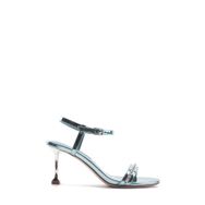 Nine West Framan 4FX Mavi Kadın Topuklu Sandalet