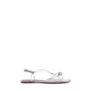 Nine West Gamb 4FX Gümüş Kadın Düz Sandalet