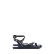 Nine West Herlan 5FX Düz Siyah Kadın Sandalet