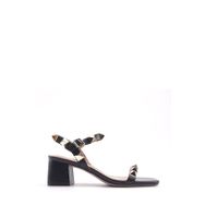 Nine West Herve 4FX Siyah Topuklu Kadın Sandalet