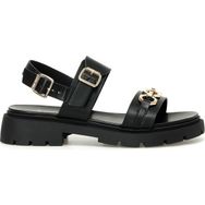 Nine West Moniw 4FX Siyah Kadın Düz Sandalet