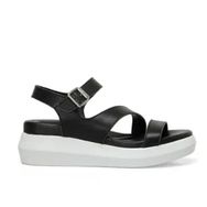 Nine West Monra 4FX Siyah Kadın Comfort Sandalet