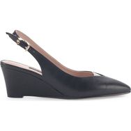 Nine West NILA 3FX Siyah Kadın Dolgu Topuk Ayakkabı