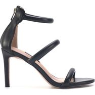 Nine West Nıte 3FX Siyah Kadın Topuklu Sandalet