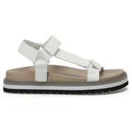Nine West Rogo 3FX Beyaz Kadın Kalın Taban Sandalet