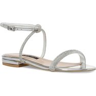 Nine West Selgen 2PR Gümüş Kadın Topuklu Ayakkabı