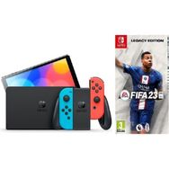 Nintendo Switch Kırmızı Mavi + Ns Fifa 23 Oyun Konsolu