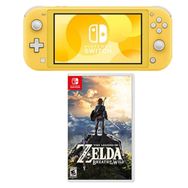 Nintendo Switch Lite Sarı + The Legend Of Zelda Breath Wild