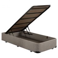 Niron 90x200 CM Tek Kişilik Sandıklı Klasik Kumaş Baza
