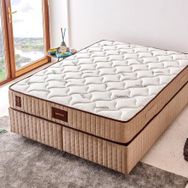 Niron Bamboo Yatak 80x180 Tek Kişilik Doğal Bambu Kumaş Tam Ortop Yatak