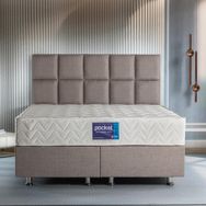 Niron Blue 90x200 cm Tek Kişilik Lüks Full Ortopedik Yatak