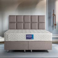 Niron Blue 90x200 CM Tek Kişilik Lüks Full Ortopedik Yatak