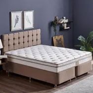 Niron Helen 160x200 Çift Kişilik Yatak Baza Başlık Seti