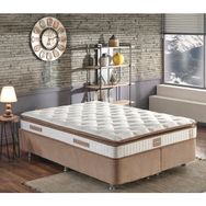 Niron Yatak Queen Pedli Lüks Tam Ergonomik Orta Sert 180x200 cm Yatak