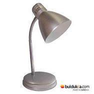 Nisa Luce Modern Krom Spiralli Siyah Masa Lambası