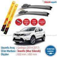 Nissan Qashqai 2014-2017 Muz Silecek Takımı