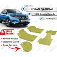 Nissan Qashqai 2014 Sonrası Bej Havuzlu Paspas