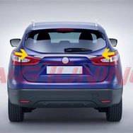 Nissan Qashqai 2014 Üzeri Krom Bagaj Çıtası