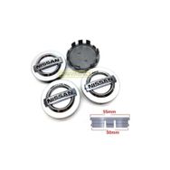 Nissan Qashqai Juke Gri 48 - 54 mm Jant Göbeği
