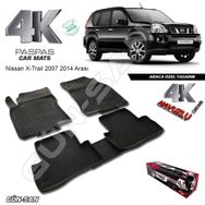 Nissan X-Trail 2007-2014 4D Havuzlu Paspas