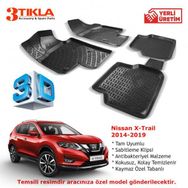 Nissan X-trail 2014-2019 Seti 3D Havuzlu Paspas