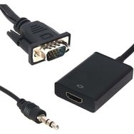 Nivatech NTC-655 VGA to HDMI Dönüştürücü Kablo