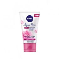 Nivea 150 ml Aqua Rose Gül Suyu İçeren 3ü 1 Arada Yüz Temizleyici