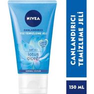 Nivea 150 ml Lotus Çiçeği Normal Ciltler için Canlandırıcı Yüz Temizleme Jeli