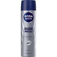 Nivea 150 ml Silver Protect For Erkek Sprey Deodorant