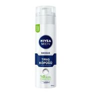 Nivea 200 ml Hassas Ciltlere Özel Hızlı Koruma Men Hassas Tıraş Köpüğü