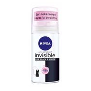 Nivea 35 ml Invisible Black And White Clear Kadın Mini Sprey Deodorant