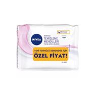 Nıvea 3'ü 1 Arada Kuru/Hassas Cilt 25 Adet Makyaj Temizleme Mendili