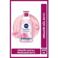 Nivea 400 ml Aqua Rose Organik Gül Suyu Çift Fazlı Makyaj Temizleme Suyu