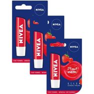 Nivea 5,5 ml Çilekli Nemlendiricili Dudak Bakım Kremi