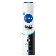 Nivea 72H Black & White Invisible Pure Anti-Perspirant Koruma 150 ml Kadın Sprey Deodorant