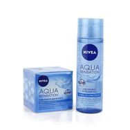 Nivea Aqua Sensation 200 ml Canlandırıcı Temizleme Jeli + 50 ml Canlandırıcı Bakım Kremi