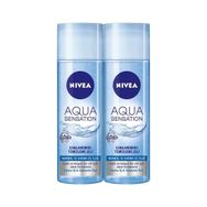 Nivea Aqua Sensation Normal Karma Ciltler Canlandırıcı 2x200 ml Temizleme Jeli