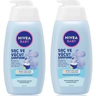 Nivea Baby Saç ve Vücut Şampuanı 500 ml 2 Adet ( Yeni Form)