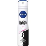Nivea Black White Invisible Clear 150 ml 72 Saat Anti-Perspirant Kadın Sprey Deodorant