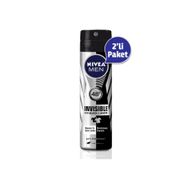 Nivea Black & White Invisible Güçlü Etki 2x150 ml Erkek Sprey Deodorant