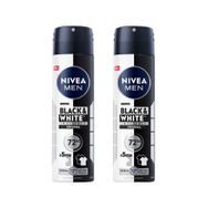 Nivea Black & White Invisible Güçlü Etki 2x150 ml Erkek Sprey Deodorant
