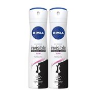 Nivea Black & White Invisible Güçlü Etki 2x150 ml Kadın Sprey Deodorant