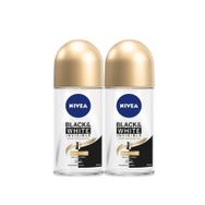 Nivea Black White Invısıble İpeksi Pürüzsüzlük 2x50 ml Roll On