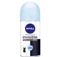 Nivea Black White Invisible Pure 50 ml Kadın Roll On