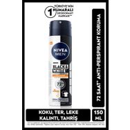 Nivea Black & White Invisible Ter Önleyici Leke Yapmayan 150 ml Erkek Sprey Deodorant