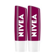 Nivea Böğürtlen Aromalı 2x4.8 gr Dudak Bakım Kremi